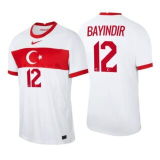 Men's Altay Bayindir Turkey National White Home Jersey