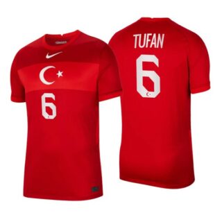 Men's Ozan Tufan Turkey National Red Away Jersey
