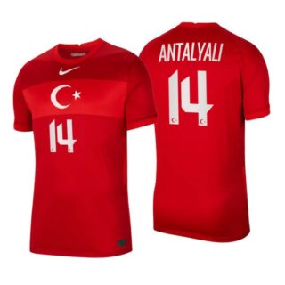 Men's Taylan Antalyali Turkey National Red Away Jersey