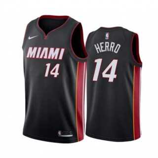 Men's Tyler Herro Miami Heat Basketball Jersey Black
