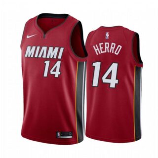 Men's Tyler Herro Miami Heat Basketball Jersey Red