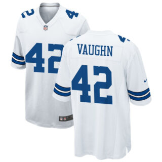 Men's Dallas Cowboys #42 Vaughn whita Untouchable Limited Stitched Football Jersey