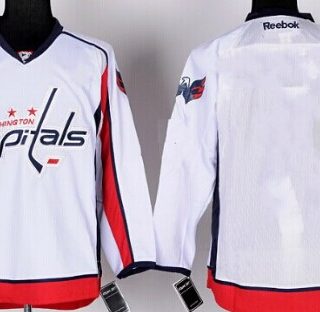 Youth Washington Capitals Blank White Jersey