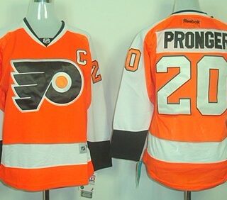 Women's Philadelphia Flyers #20 Chris Pronger Orange Jersey