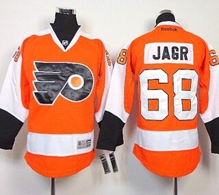 Youth Philadelphia Flyers #68 Jaromir Jagr Orange Jersey