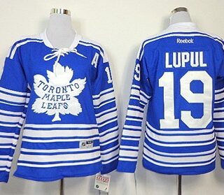 Women's Toronto Maple Leafs #19 Joffrey Lupul 2014 Winter Classic Blue s Jersey
