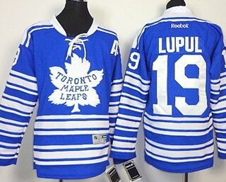 Youth Toronto Maple Leafs #19 Joffrey Lupul 2014 Winter Classic Blue Jersey