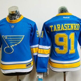 Women's St. Louis Blues #91 Vladimir Tarasenko Light Blue 2017 Winter Classic Stitched NHL Jersey