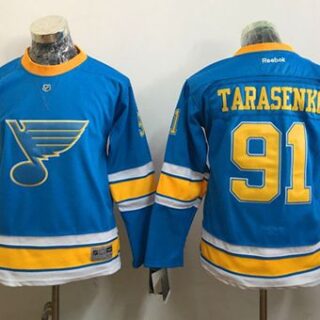 Youth St. Louis Blues #91 Vladimir Tarasenko Light Blue 2017 Winter Classic Stitched NHL Jersey