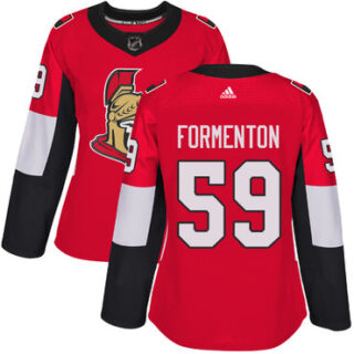 Women's Ottawa Senators Alex Formenton Premier Red Home Jersey NHL #59