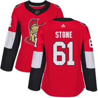 Women's Ottawa Senators #61 Mark Stone Red Home Authentic Stitched NHL Jersey