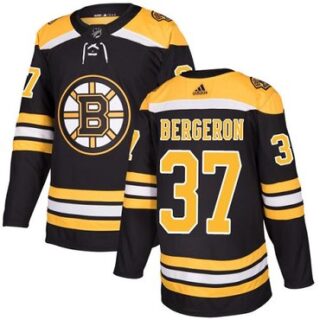 Youth Boston Bruins #37 Patrice Bergeron Black Home Authentic Youth Stitched NHL Jersey