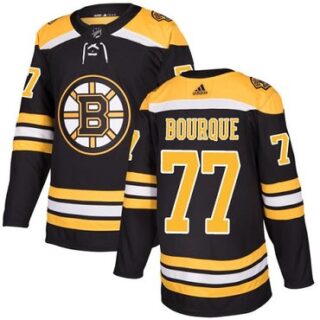 Youth Boston Bruins #77 Ray Bourque Black Home Authentic Youth Stitched NHL Jersey