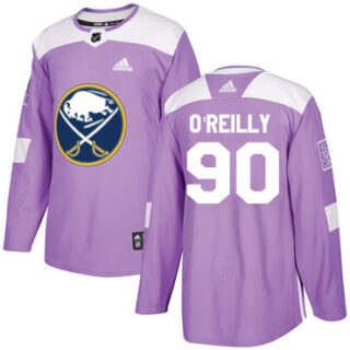 Youth Buffalo Sabres #90 Ryan O'Reilly Purple Authentic Fights Cancer Stitched NHL Jersey
