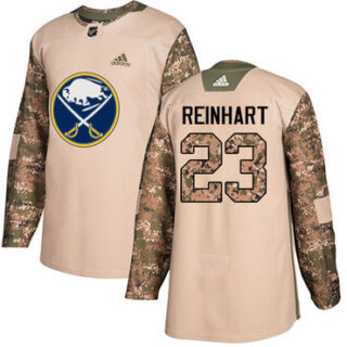 Youth Buffalo Sabres #23 Sam Reinhart Camo Authentic 2017 Veterans Day Stitched NHL Jersey