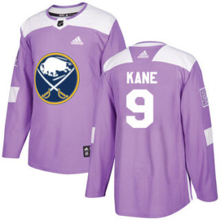 Youth Buffalo Sabres #9 Evander Kane Purple Authentic Fights Cancer Stitched NHL Jersey