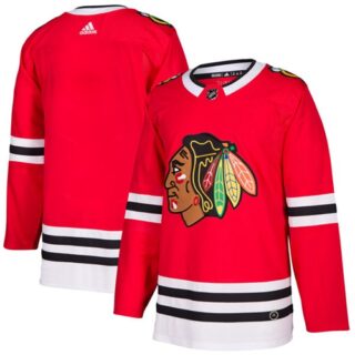 Youth Chicago Blackhawks Blank Red Home Authentic Stitched NHL Jersey