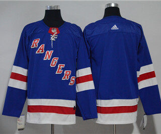 Youth Detroit Rangers Blank Royal Blue Home Authentic Stitched NHL Jersey