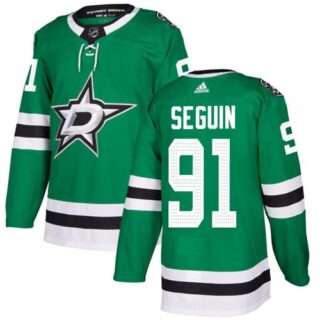 Youth Dallas Stars #91 Tyler Seguin Green Home Authentic Stitched NHL Jersey