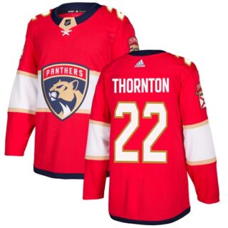 Youth Florida Panthers #22 Shawn Thornton Red Home Authentic Stitched NHL Jersey