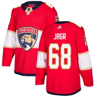 Youth Florida Panthers #68 Jaromir Jagr Red Home Authentic Stitched NHL Jersey
