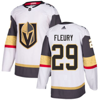 Youth Vegas Golden Knights #29 Marc-Andre Fleury White Road Authentic Stitched NHL Jersey