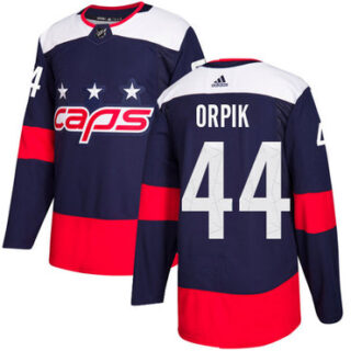 Youth Washington Capitals #44 Brooks Orpik Navy Authentic 2018 Stadium Series Stitched NHL Jersey