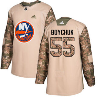 Youth New York Islanders #55 Johnny Boychuk Camo Authentic 2017 Veterans Day Stitched NHL Jersey
