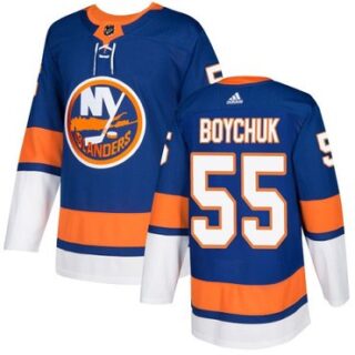 Youth New York Islanders #55 Johnny Boychuk Royal Blue Home Authentic Stitched NHL Jersey