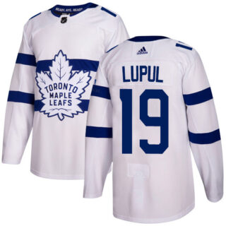 Youth Toronto Maple Leafs #19 Joffrey Lupul White Authentic 2018 Stadium Series Stitched NHL Jersey