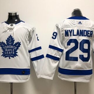 Youth Toronto Maple Leafs #29 William Nylander White Road Authentic Stitched NHL Jersey