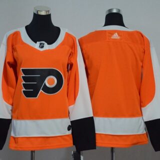 Women's Philadelphia Flyers Blank Orange Home Authentic Stitched NHL Jersey