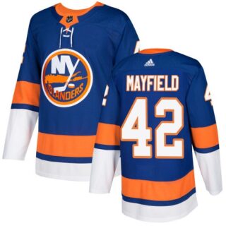 Youth New York Islanders #42 Scott Mayfield Royal Blue Home Authentic NHL Jersey