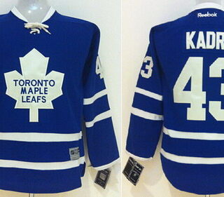 Youth Toronto Maple Leafs #43 Nazem Kadri Blue Jersey