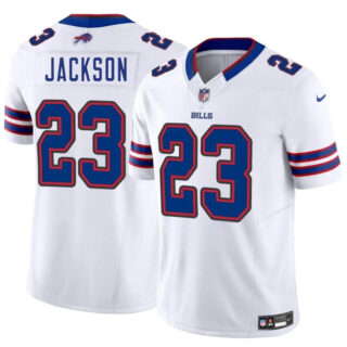 Men's Buffalo Bills #23 Dane Jackson White 2025 F.U.S.E. Vapor Untouchable Limited Stitched Football Jersey