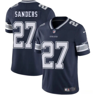 Men's Dallas Cowboys #27 Miles Sanders Navy Blue 2025 Vapor Untouchable Limited Stitched Football Jersey