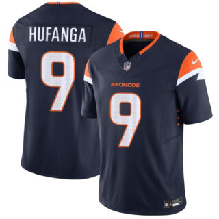 Men's Denver Broncos #9 Talanoa Hufanga Navy 2024 F.U.S.E. Alternate Vapor Limited Stitched Football Jersey
