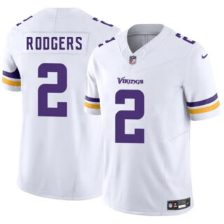 Men's Minnesota Vikings #2 Isaiah Rodgers White 2025 F.U.S.E. Vapor Untouchable Limited Stitched Jersey