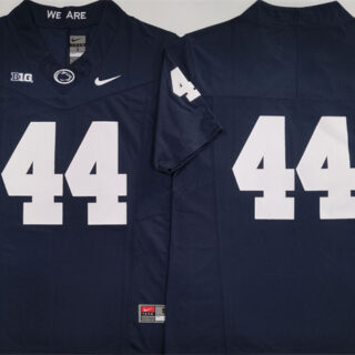 Men's Penn State Nittany Lions #44 Davis Warren Navy 2024 F.U.S.E. No Name Stitched Jersey
