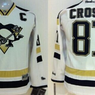 Youth Pittsburgh Penguins #87 Sidney Crosby 2014 Stadium Series White Jersey
