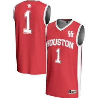 Men's Houston Cougars #1 GameDay Greats Lightweight Basketball Jersey - Red