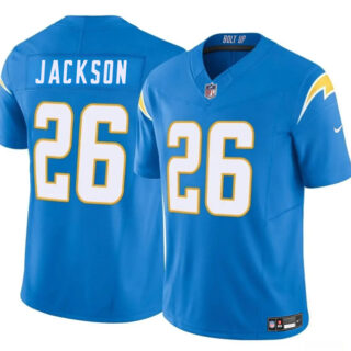 Men's Los Angeles Chargers #26 Donte Jackson Blue 2024 F.U.S.E Vapor Limited Stitched Football Jersey