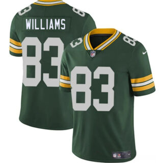 Men's Green Bay Packers #83 Savion Williams Green 2025 Draft Vapor Untouchable Limited Stitched Football Jersey