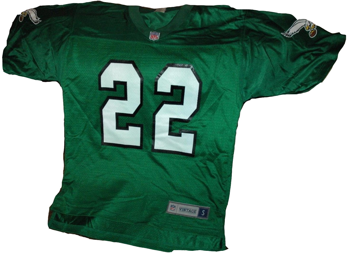 Philadelphia Eagles #22 Vai Sikahema Men's NFL vintage throwback Jerseys