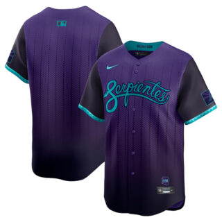 Youth Arizona Diamondbacks Blank Purple 2025 City Connect Limited Stitched Baseball Jersey