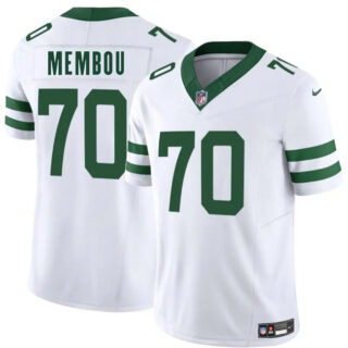 Youth New York Jets #70 Armand Membou White 2025 Draft Classic Alternate Vapor F.U.S.E. Limited Stitched Football Jersey