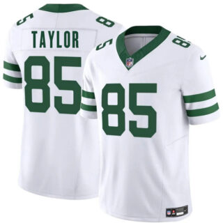 Youth New York Jets #85 Mason Taylor White 2025 Draft F.U.S.E. Vapor Untouchable Limited Stitched Jersey