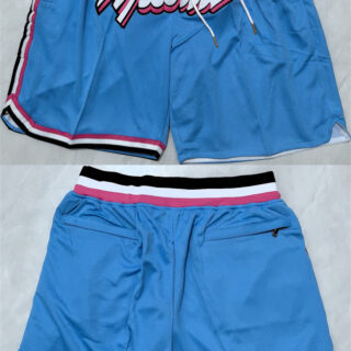 Men's Miami Heat Blue Shorts (Run Small)
