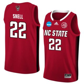 Men's NC State ACTIVE PLAYER Custom 2025 Red Stitched Basketball Jersey