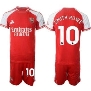 Men's Arsenal F.C #10 Emile Smith Rowe Red 2025 Home Soccer Jersey Suit